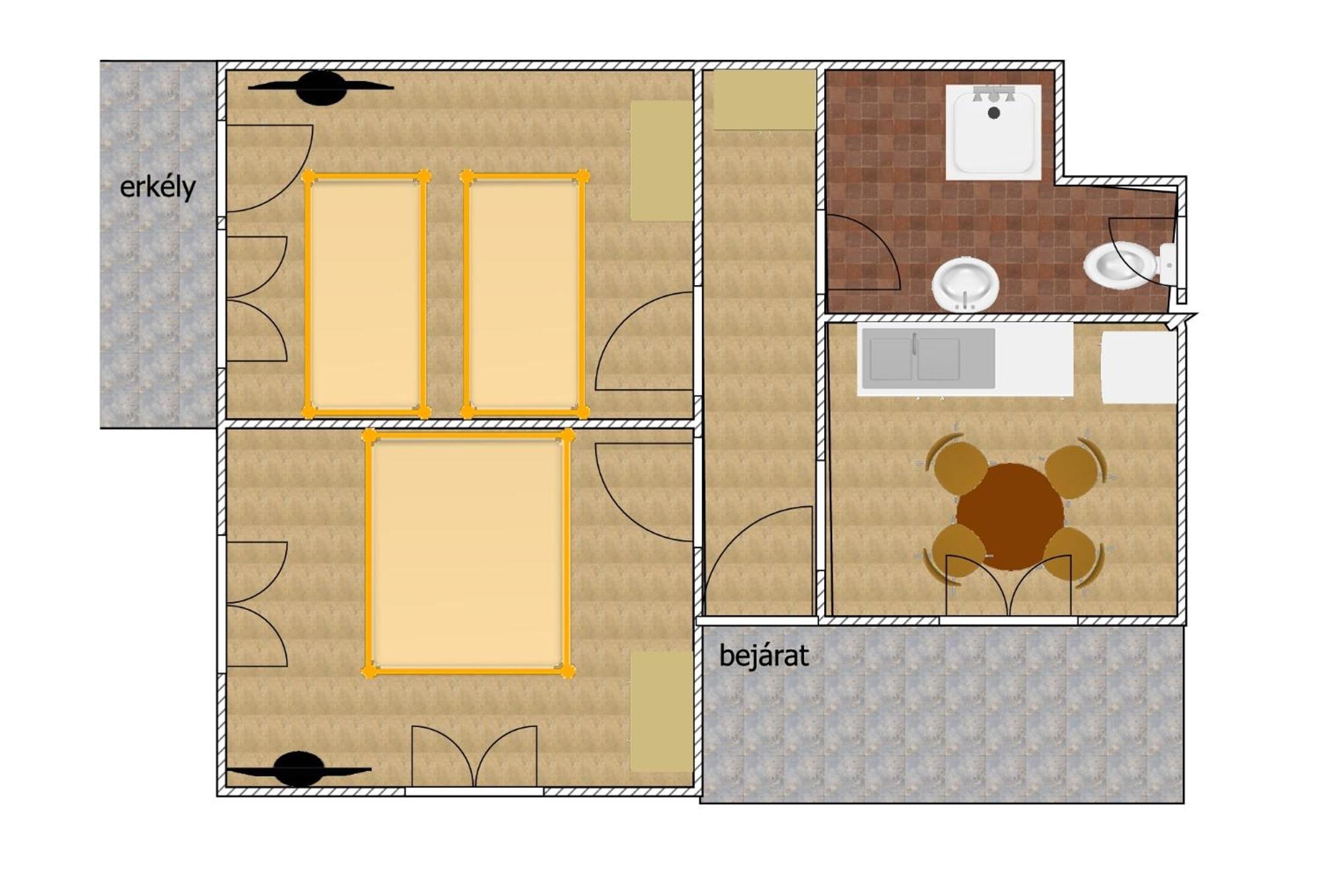 Katalin Apartmanhaz Μίσκολτς Εξωτερικό φωτογραφία